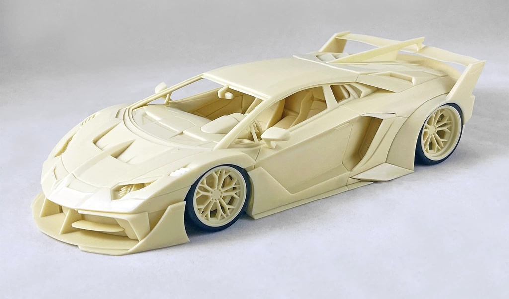 KITBOX-PZY - 1/24 LBWK LAMBORGHINI AVENTADOR GT EVO COMBO VERSION