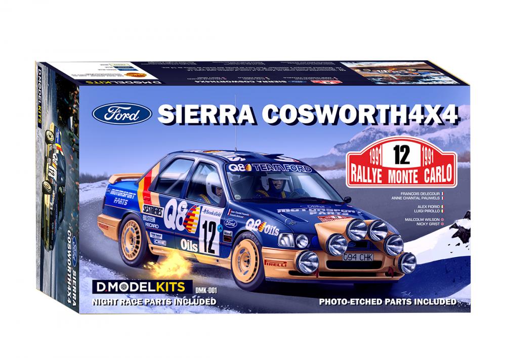 DM MODELKITS - 1/24 Ford Sierra Cosworth 4x4 Montecarlo 1991