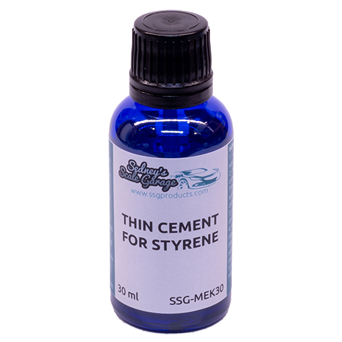 Thin Cement for Styrene