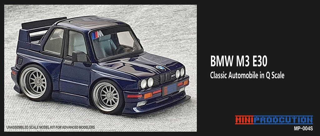 MINIPRODUCTION - BMW M3 E30 -  (Q-Scale)