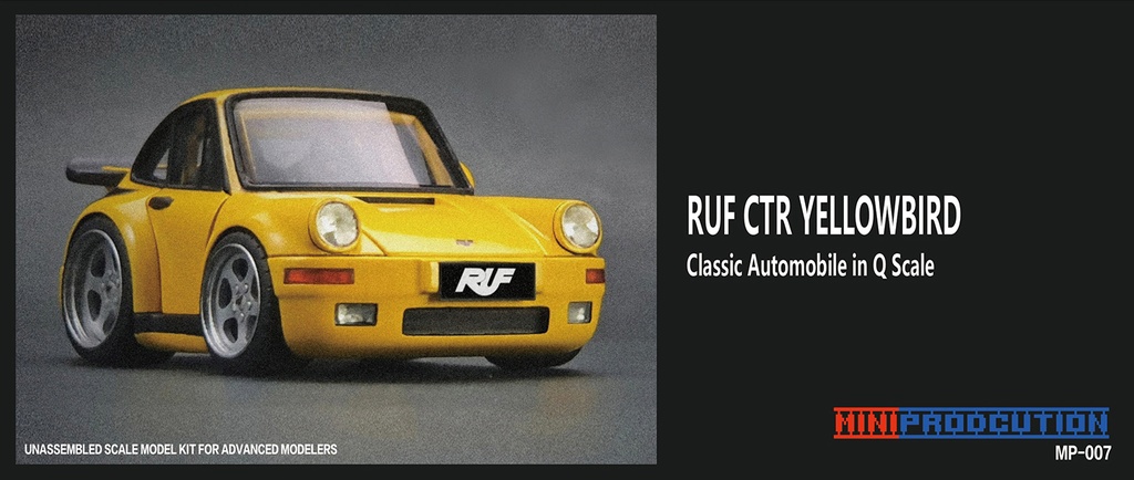 MINIPRODUCTION - RUF CTR YELLOWBIRD - (Q-Scale)