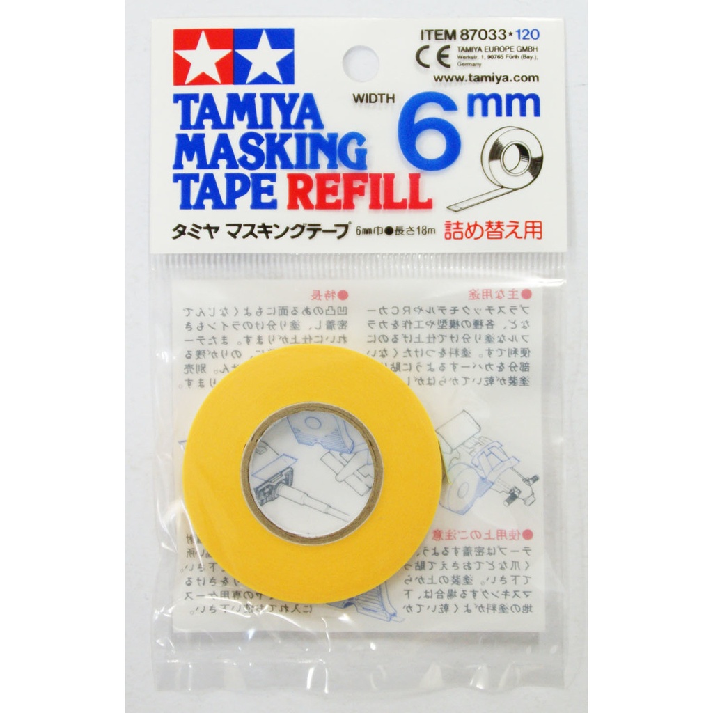 Masking Tape Refill 6mm