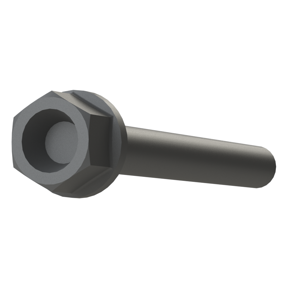 1/12 - Ø 1.2mm Hollow Hex Head Rivet - 3D Printed - 200 pcs. | Sedney's ...