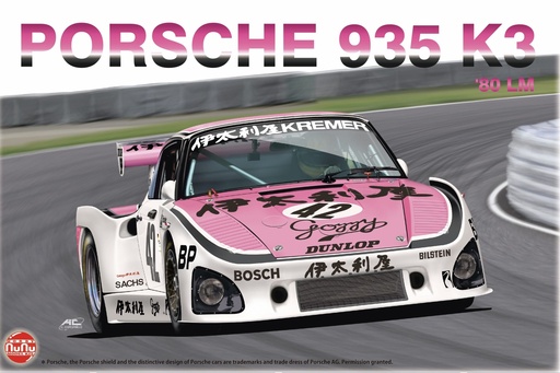 [NUN-] NUNU - 1/24 PORSCHE 935 K3 24h LeMans 1980