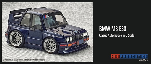 [MP-004S] MINIPRODUCTION - BMW M3 E30 -  (Q-Scale)