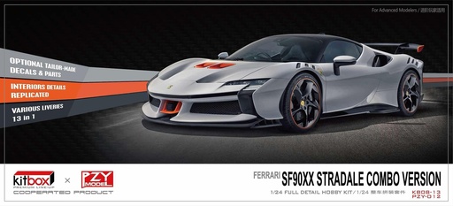 [PZY-012] KITBOX-PZY - 1/24 FERRARI SF90XX STRADALE